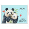 Panda Bear Love Mum Mother's Day Card