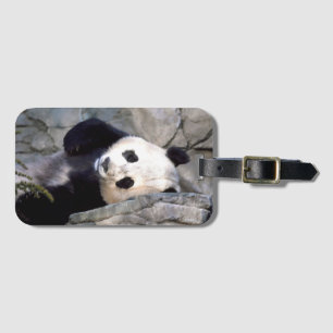 Panda Bear Luggage Tag