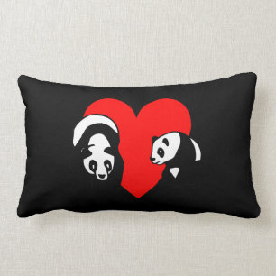 Panda Bear Lumbar Cushion