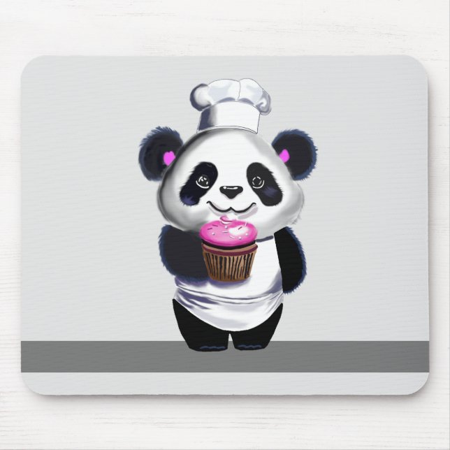 Panda Bear Mousepad (Front)