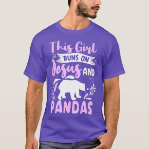 Panda Bear Outfit for Cute Panda Lovers Apparel Wo T-Shirt