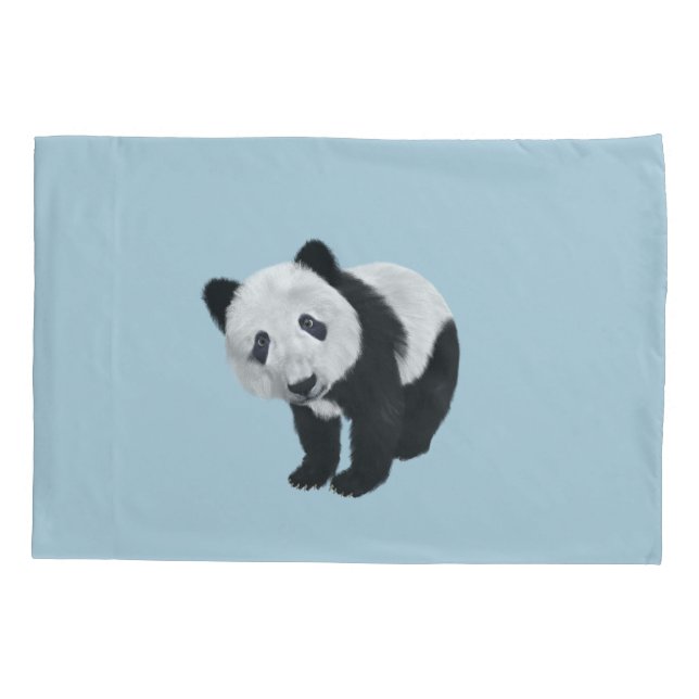 PANDA BEAR PILLOWCASE (Back)