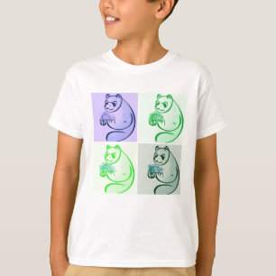 Panda Bear Pop Art T-Shirt