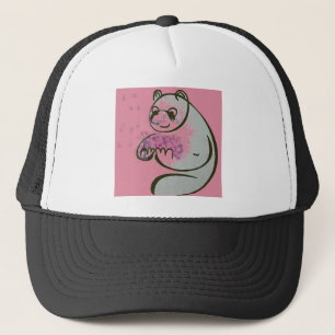 Panda Bear Pop Art Trucker Hat