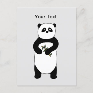 Panda Bear Post Card