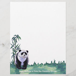 Panda Bear Stationery