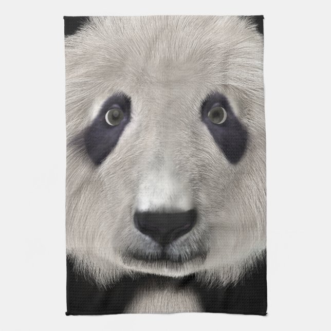 Panda Bear Tea Towel (Vertical)
