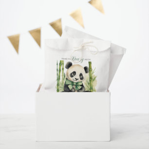 Panda Bear Thank you Beary Much Baby Shower Favour Bag