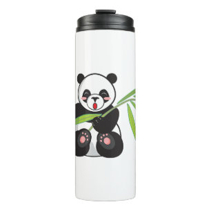 Panda bear thermal tumbler