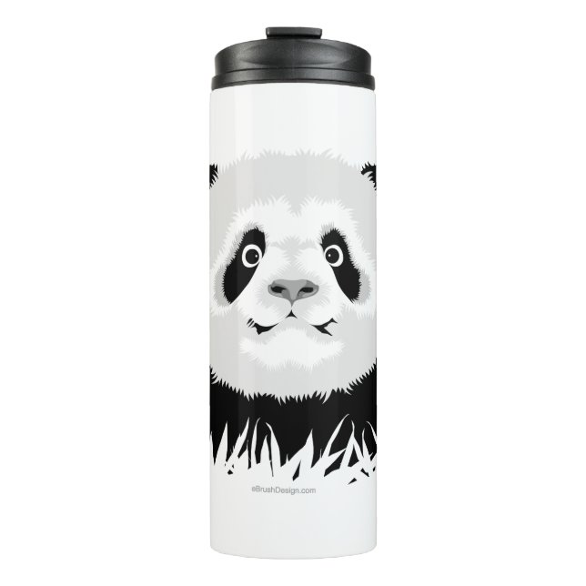 Panda Bear Thermal Tumbler (Front)
