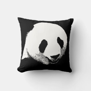 Panda Bear Throw Pillow