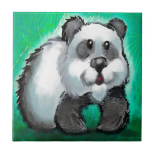 Panda Bear Tile