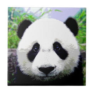 Panda Bear Tile
