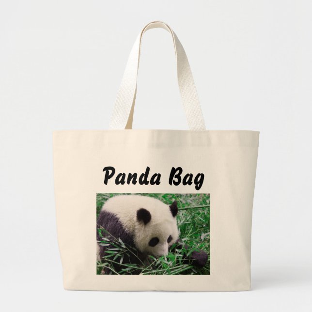 Panda Bear Tote bag (Front)