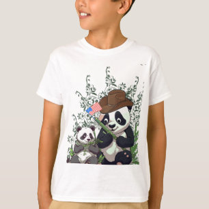 Panda Bear USA  T-Shirt