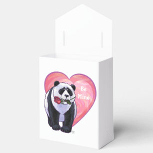 Panda Bear Valentine's Day Favour Box