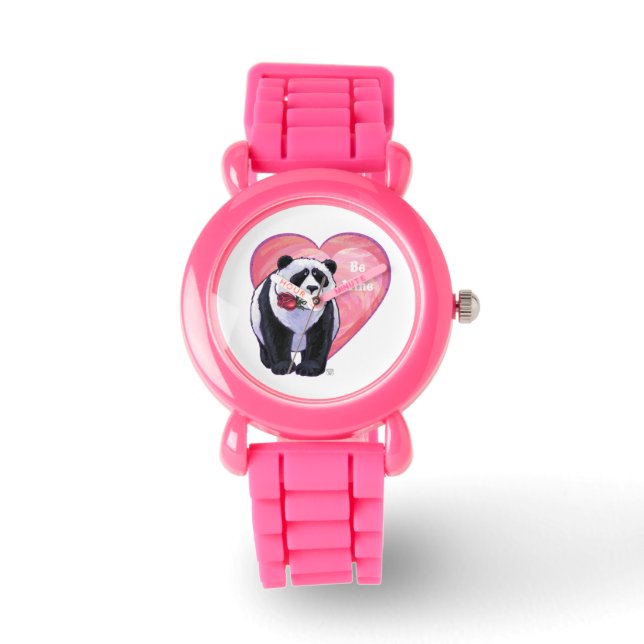 Panda Bear Valentine's Day Watch (Front)