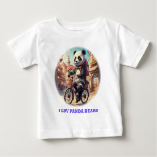 Panda Bears Baby T-Shirt
