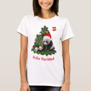 Panda bears Christmas T-Shirt