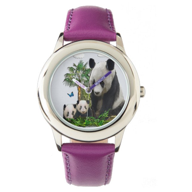 Panda bears girls watches (Front)