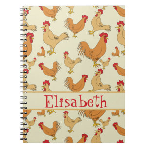 Panda Bears Graphic Pattern to Personalise Notebook