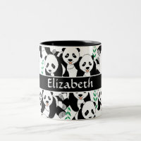 Panda Bears Graphic Pattern to Personalise