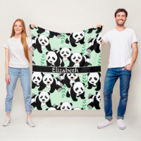 Panda Bears Graphic Personalise Larger