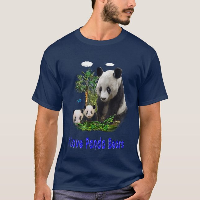 Panda bears t-shirts (Front)