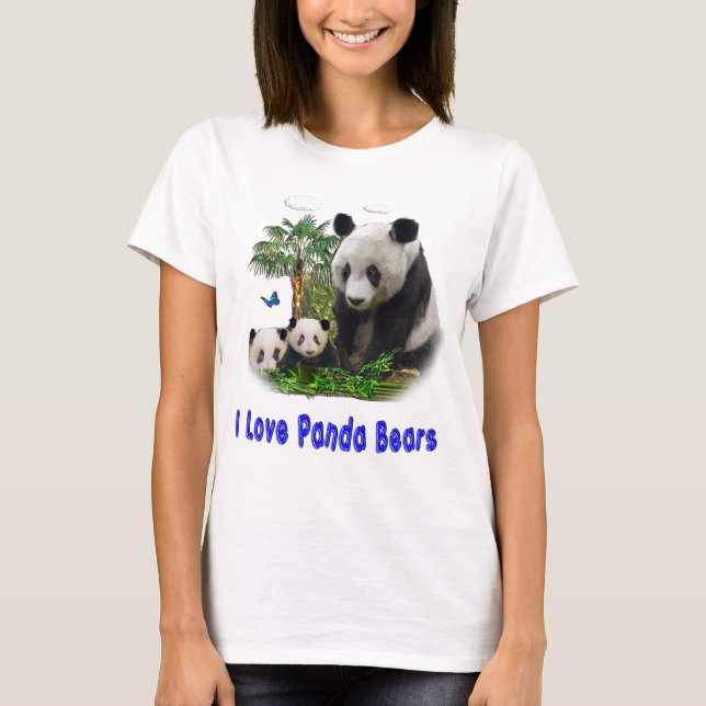 Panda bears t-shirts (Front)