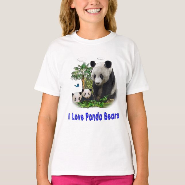 Panda bears t-shirts (Front)