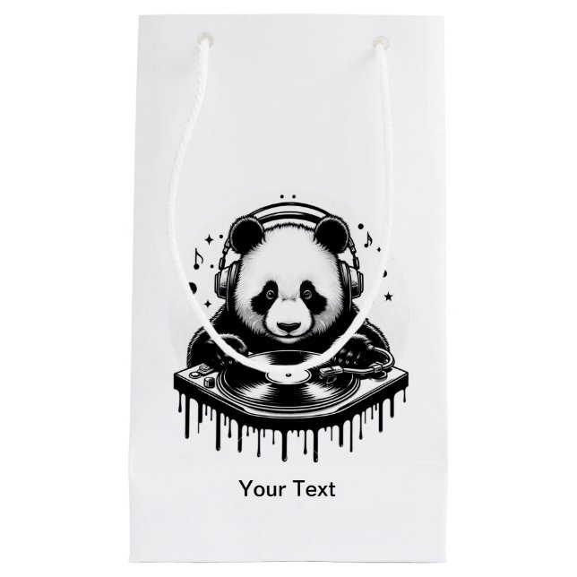 Panda Beat Small Gift Bag (Front)