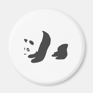 Panda (Black) Magnet
