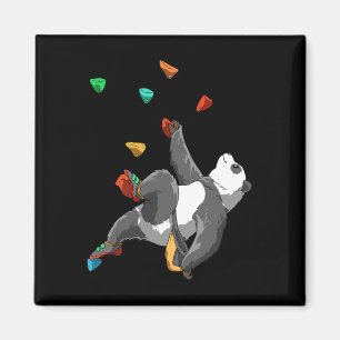 Panda - Bouldering And Rock Climbing Magnet