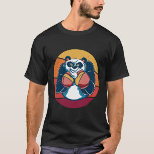 Panda Boxing Boxing Fighter Punch T-Shirt