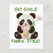 Panda Bubble tea