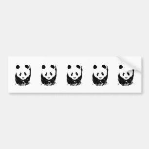 Panda Bumper Sticker