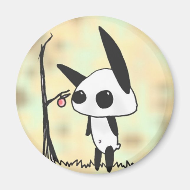 Panda Bunny! Magnet (Front)