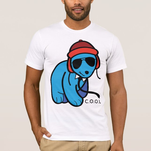 panda, C.O.O.L T-Shirt (Front)