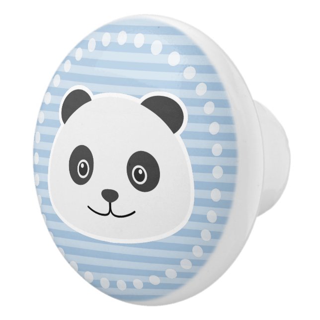 Panda Ceramic Knob (Right)