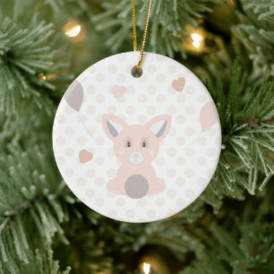 Panda Ceramic Ornament