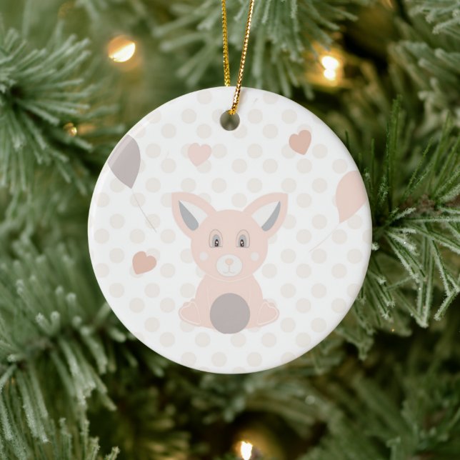 Panda Ceramic Ornament (Tree)