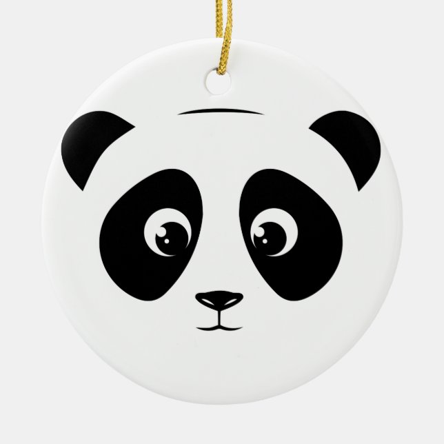 PANDA CERAMIC ORNAMENT (Front)