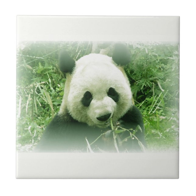 Panda Ceramic Tile (Front)