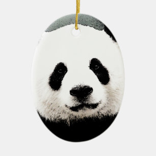 Panda Ceramic Tree Decoration