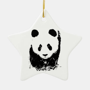 Panda Ceramic Tree Decoration