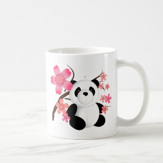 Panda Cherry Blossoms Coffee Mug
