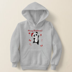 Panda Christmas Snow Winter Animals Pandas Hoodie