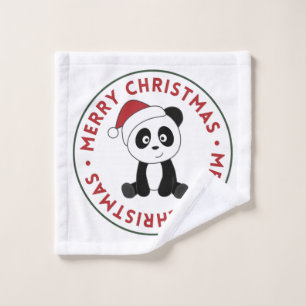 Panda Christmas Snow Winter Animals Pandas Wash Cl Cloth