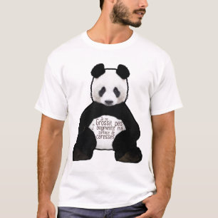 panda_citation_grossip_pas_increment_surface_cares T-Shirt