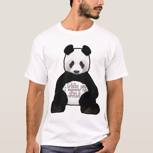 panda citation grows not increases surface area ca T-Shirt (Front)